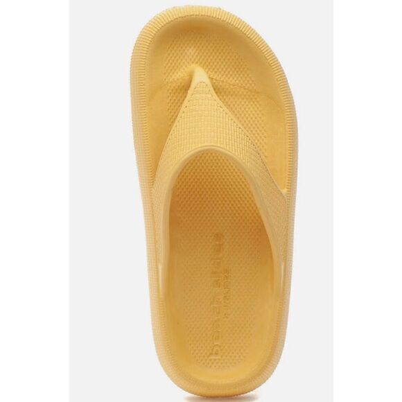 New Beach Slides Sandee Sandal Yellow EVA Size 9 - Picture 2 of 8